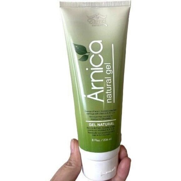 Arnica natural gel, essence of lemon, lavender, Rosemary, sage, vitamin A,B,C,E - Picture 1 of 4